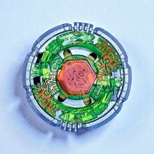 Beyblade Thunder Lacerta WA130ES - Stamina Metal Fury Hasbro Wing Attack Green